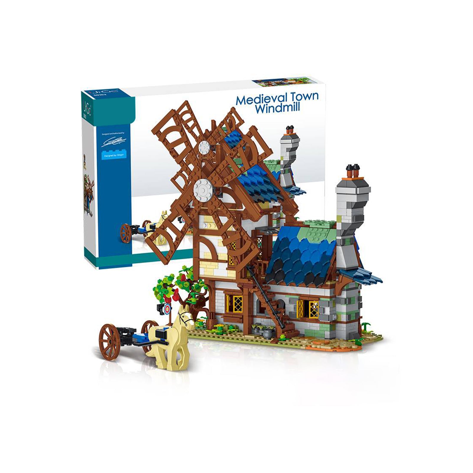 Medieval Windmill Mini Brick Set