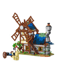 Medieval Windmill Mini Brick Set