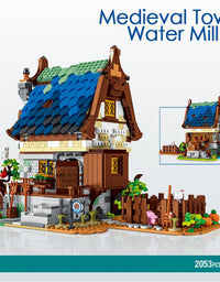 Medieval Water Mills Mini Blocks Set