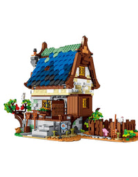 Medieval Water Mills Mini Blocks Set