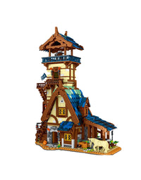Medieval Town Watchtower Brick Building Set - 3061Pcs