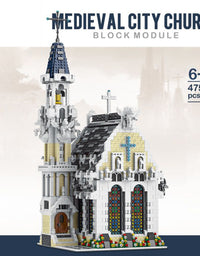 Medieval Town Church Construction Toys - 4752Pcs