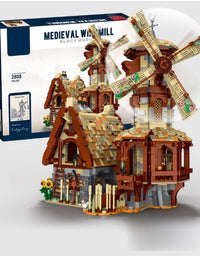 Medieval Windmill Mini Brick Set