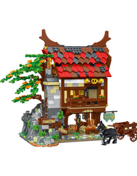 Medieval Town Bakery Builder Set Toy - 2310Pcs