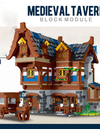 Medieval Town Pub Constructor Set Toy