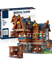 Medieval Town Pub Constructor Set Toy