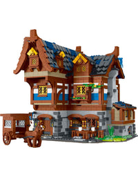 Medieval Town Pub Constructor Set Toy