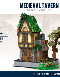 Medieval Town Pub Constructor Set Toy