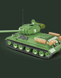 Military Soviet Union ww2 Tank Brick Block Set