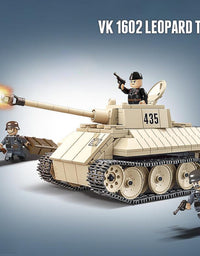 Military German WW2 Panzer Block Toy Set