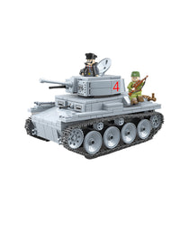 Military German WW2 Panzer Block Toy Set
