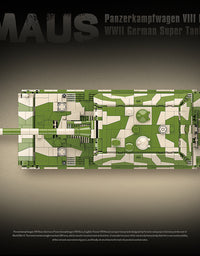 Military German WW2 Panzer Block Toy Set