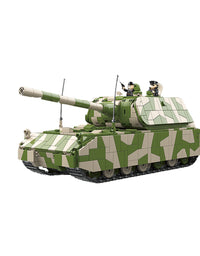 Military German WW2 Panzer Block Toy Set