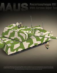 Military German WW2 Panzer Block Toy Set