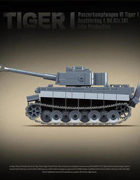 Military German WW2 Panzer Block Toy Set