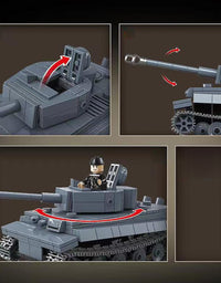 Military German WW2 Panzer Block Toy Set