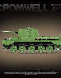 Military United Kingdom WW2 Tank Brick Set