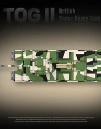 Military United Kingdom WW2 Tank Brick Set