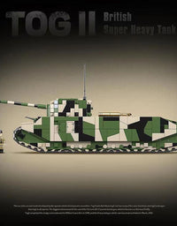 Military United Kingdom WW2 Tank Brick Set
