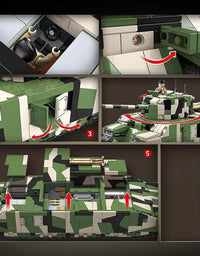 Military United Kingdom WW2 Tank Brick Set