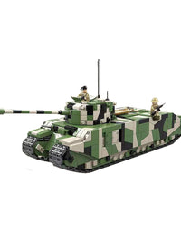 Military United Kingdom WW2 Tank Brick Set