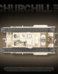 Military United Kingdom WW2 Tank Brick Set