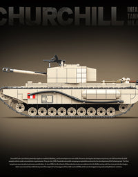 Military United Kingdom WW2 Tank Brick Set