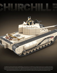 Military United Kingdom WW2 Tank Brick Set