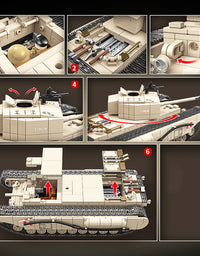 Military United Kingdom WW2 Tank Brick Set