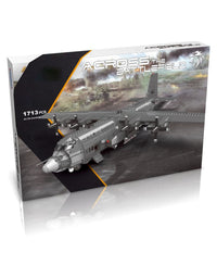 Lockheed AC-130 Aerial Gunboat Blocks Set - 1713Pcs