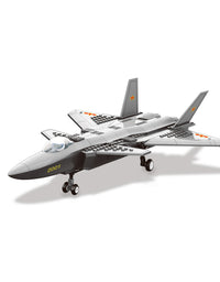 J-20 Fighter Aircraft Mini Building Blocks Set