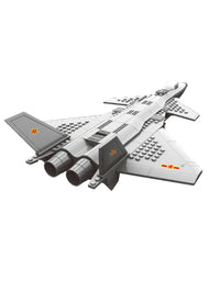 J-20 Fighter Aircraft Mini Building Blocks Set