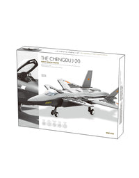 J-20 Fighter Aircraft Mini Building Blocks Set