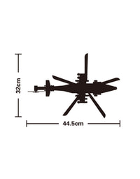 Military WZ-10 Helicopter Blocks Bricks Toys