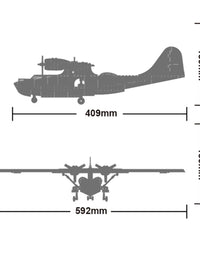 Consolidated PBY-5A Catalina Aircraft Small Blocks Set - 364Pcs