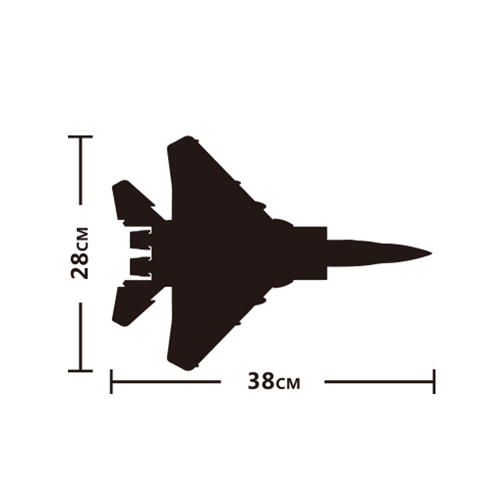 F-15 Eagle Warplane Block Brick Toy