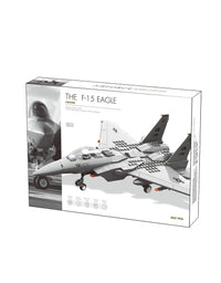F-15 Eagle Warplane Block Brick Toy