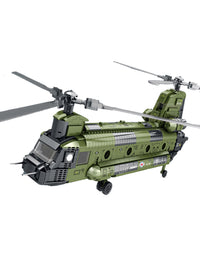 CH-47 Chinook Helicopter Toys Blocks Set - 1622Pcs