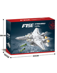 F-15 Eagle Warplane Block Brick Toy