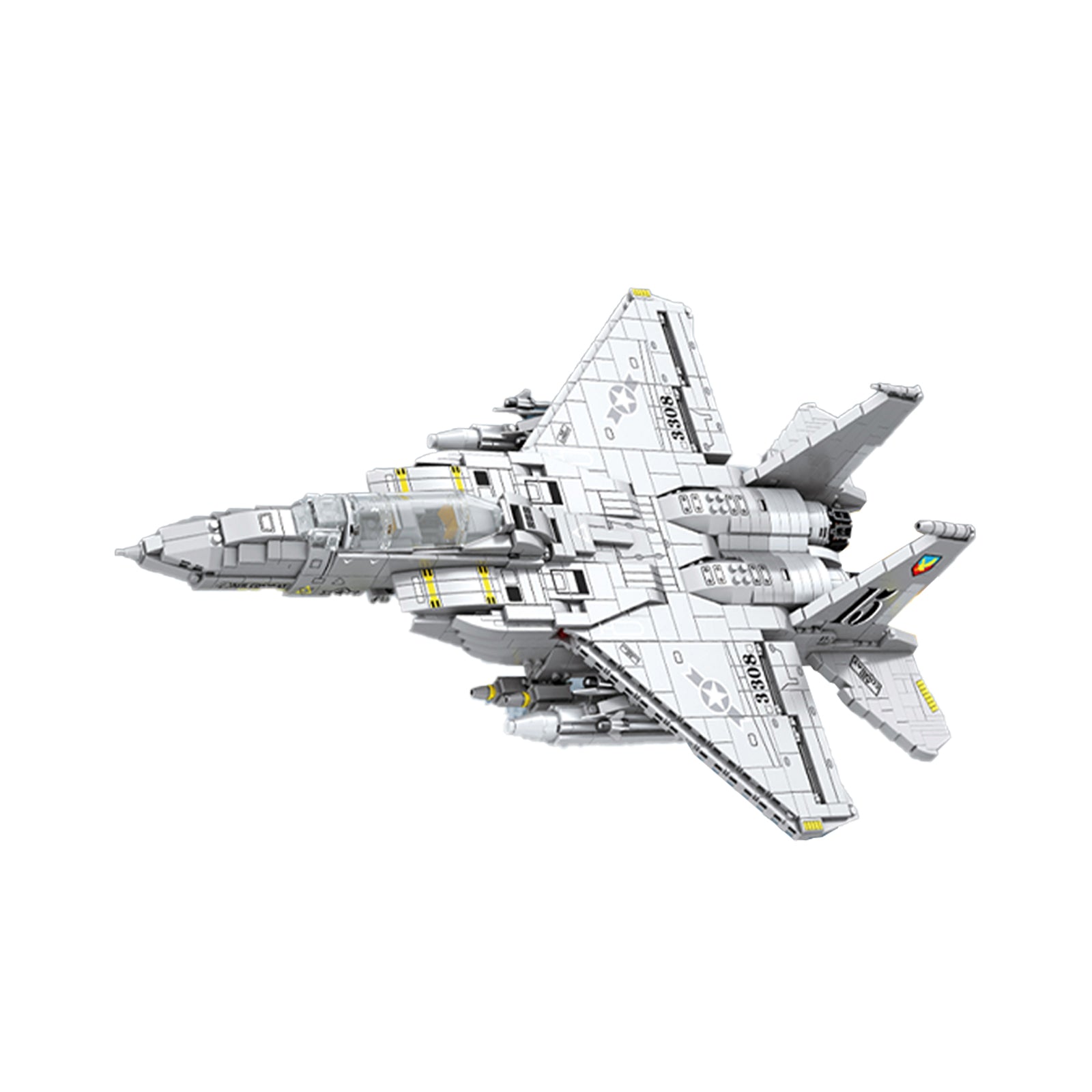 F-15 Eagle Warplane Block Brick Toy