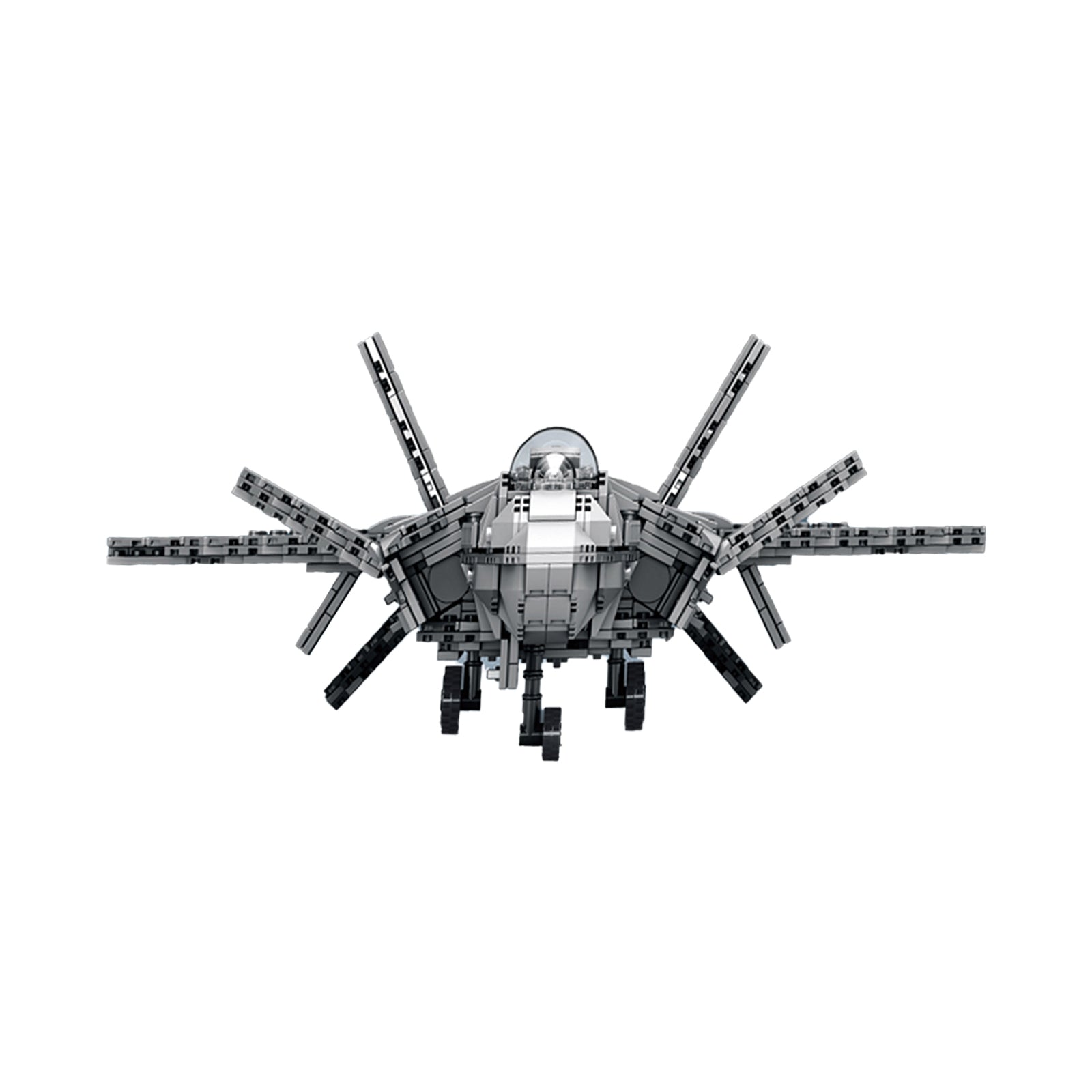 J-20 Fighter Aircraft Mini Building Blocks Set