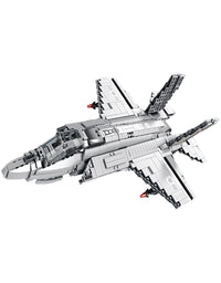 F-35 Lightning II Fighter Aircraft Brick Set - 1600Pcs