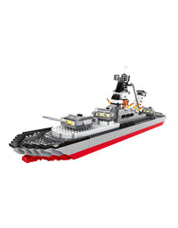Military Navy Battleship Toys Block - 774Pcs