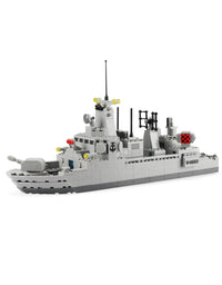 Military Navy Destroyer Small Blocks Set