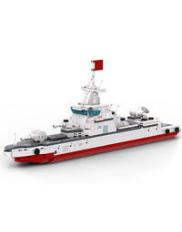 Military Navy Destroyer Small Blocks Set