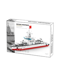 Military Navy Destroyer Small Blocks Set