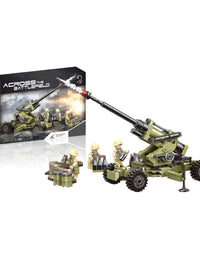 M777 Grenade Launcher Army Guys Brick Toys - 350Pcs
