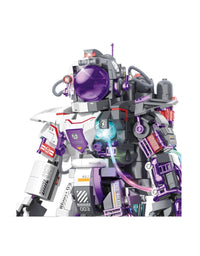 Astronaut Mosaic Art Brick Toy Set - 1136Pcs