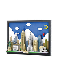 City Postcards Miniature Pixel Blocks Set