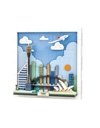City Postcards Miniature Pixel Blocks Set